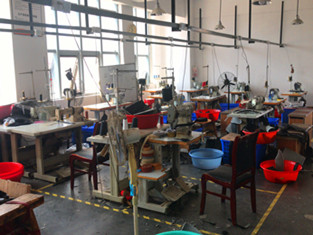 长沙91抖音APP下载汽车皮套生产车间展示二