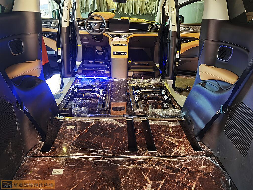 腾势D991抖音视频黄耐磨铝地板