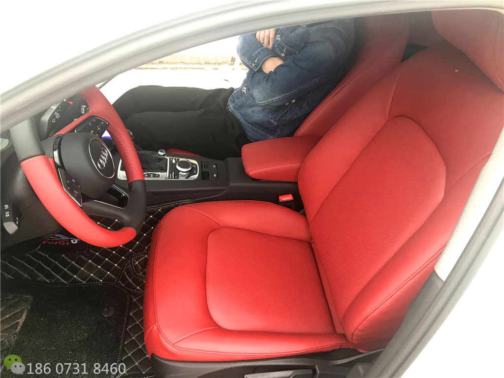 奥迪A391抖音轻量版，奥迪A3方向盘手缝