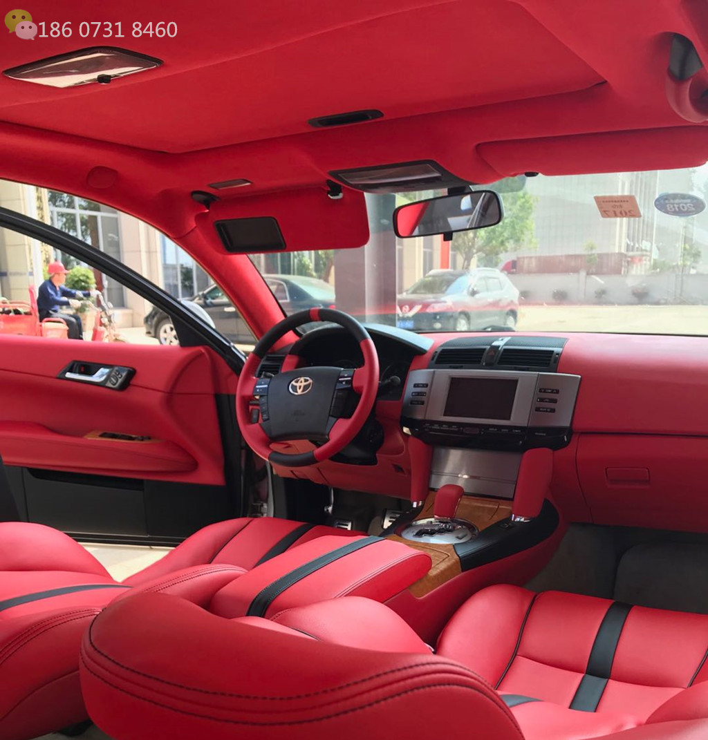 丰田锐志全红内饰91抖音视频黄