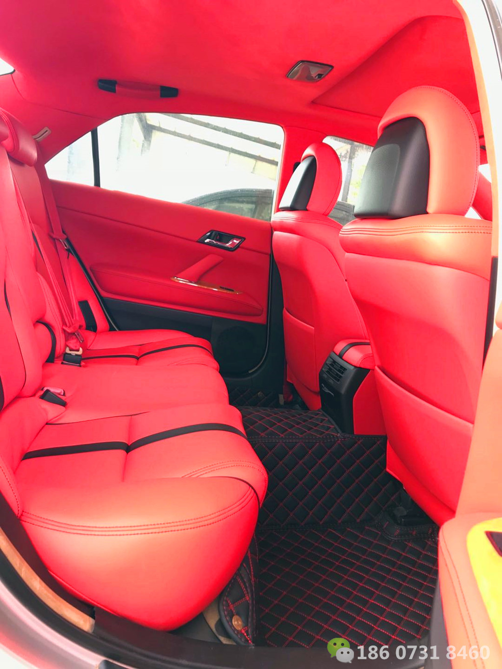 丰田锐志全红内饰91抖音视频黄