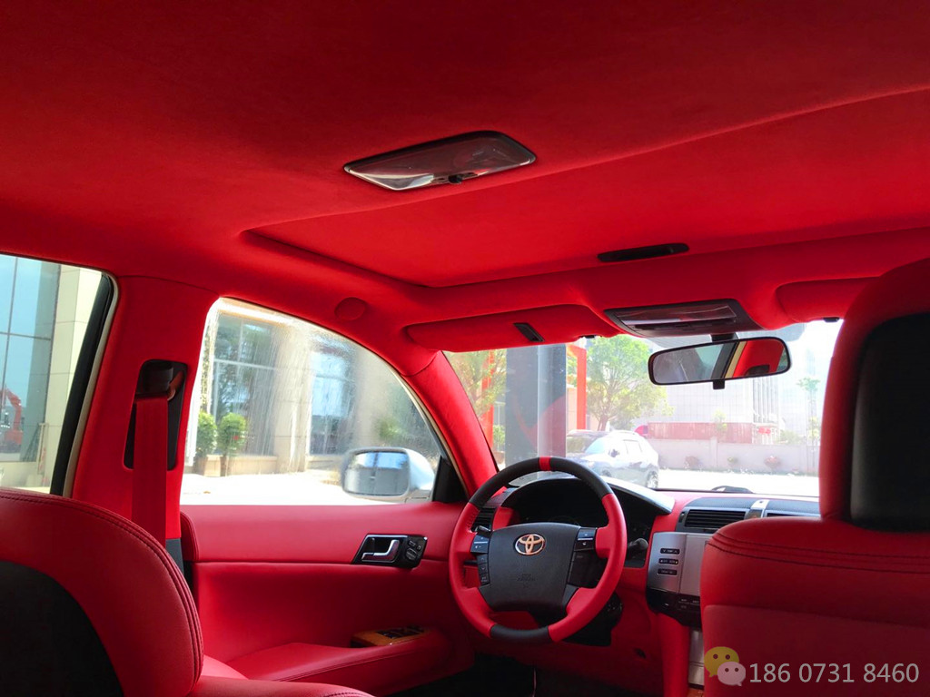 丰田锐志全红内饰91抖音视频黄