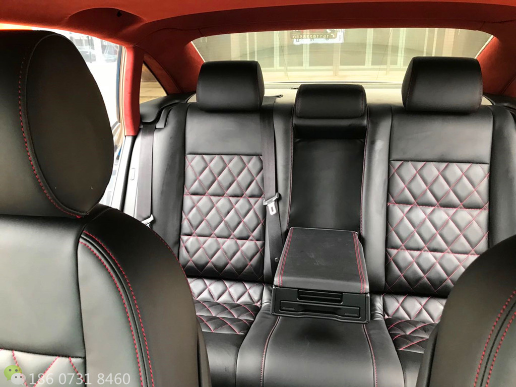 奥迪A6L黑红内饰翻新91抖音视频黄