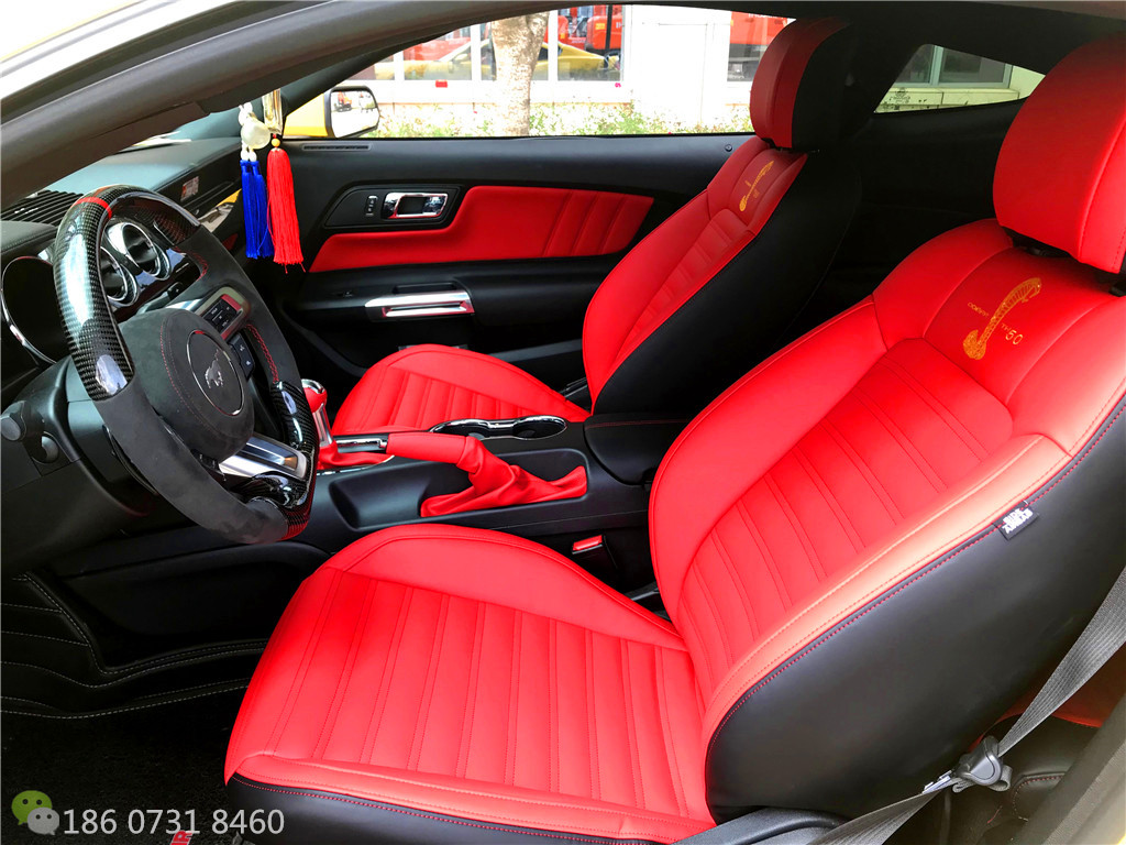 野马内饰91抖音视频黄升级碳纤内饰